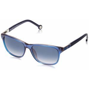 Carolina Herrera Women's Square Blue Gradient Sunglasses